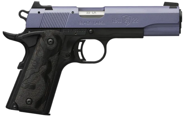 BROWNING 1911-22 BK LBL 22LR 4.25" ORC#