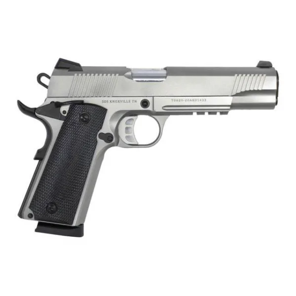 SDS Imports 1911 Duty SS45R Handgun .45 ACP 8rd 5" Barrel Stainless Steel w/Rail