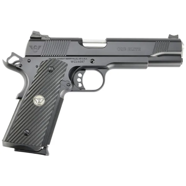 Wilson Combat CQB Elite Full Size Handgun .45 ACP 8rd Magazines (2) 5" Barrel Black