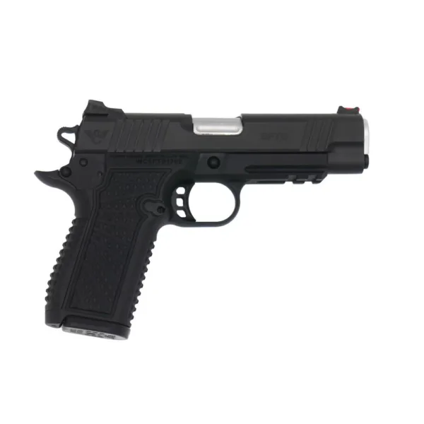 Wilson Combat SFT9 Compact Handgun 9mm Luger 15rd Magazines (2) 4.25" Barrel Black Lightrail Frame