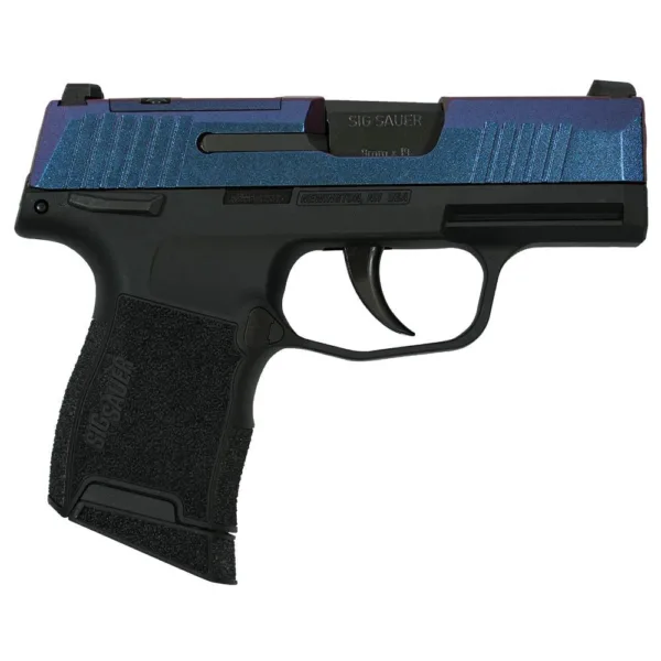 Sig Sauer "Mongoose Purple" P365 Optic Ready Handgun 9mm Luger 10rd Magazines(2) 3.1" Barrel X-RAY 3 Sights Manuel Safety