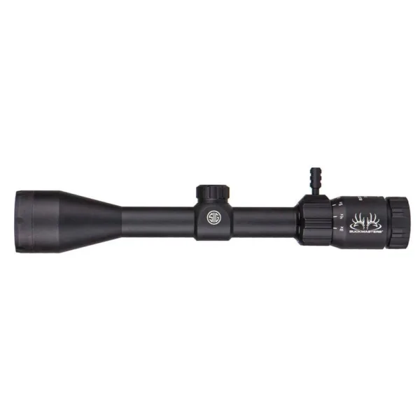 Sig Sauer Buckmasters Rifle Scope 4-16X44mm 30mm Side Focus SFP BDC Reticle - Black