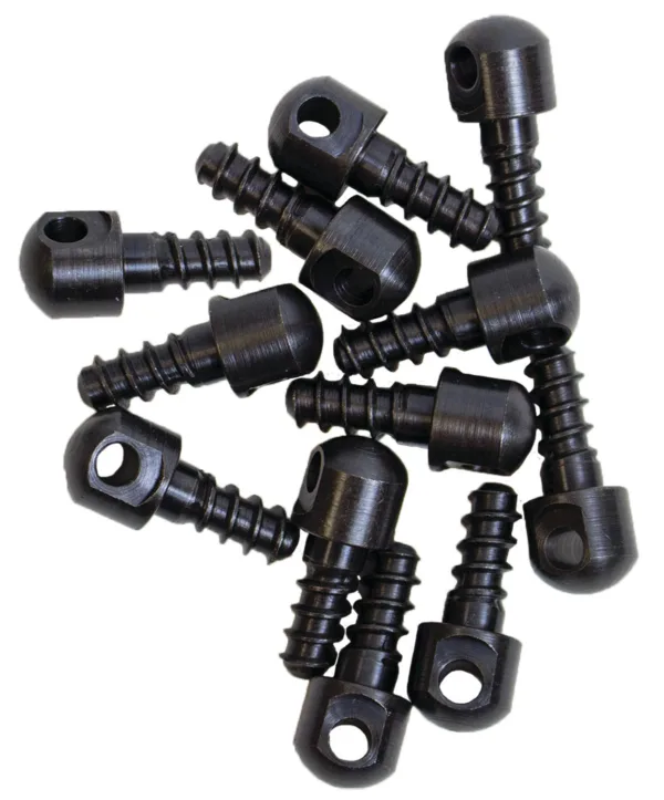 GrovTec Bulk Parts 1/2" Wood Screw Swivel Studs 12/ct
