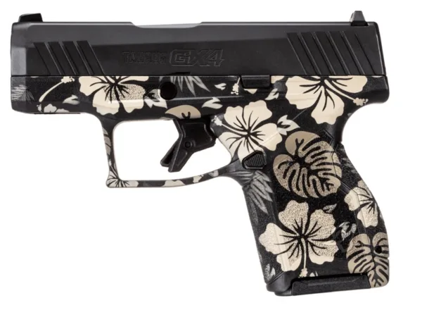 TAURUS GX4 9MM BLK/FLOWER 3" 11+1