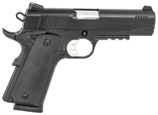 TISAS 1911 CARRY 45ACP BL/RAIL 4.3"