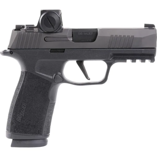Sig Sauer P365X Macro Handgun 9mm Luger 17rd Magazines (2) 3.7" Barrel Black Night Sights with Romeo-X