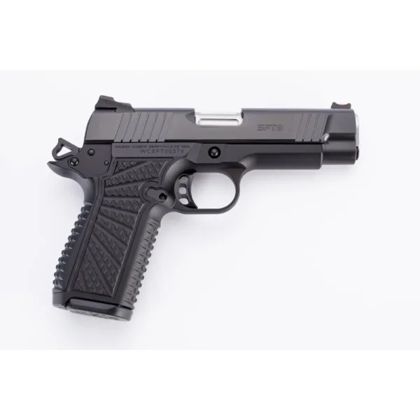 Wilson Combat SFT9 Compact Handgun 9mm Luger 15rd Magazines (2) 4.25" Barrel Black Non Lightrail