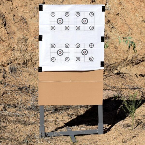 GPS Gray Metal Target Stand 24" with Kit