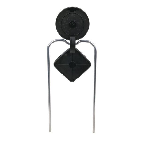 Champion Duraseal Spinner Target Double Gong Black