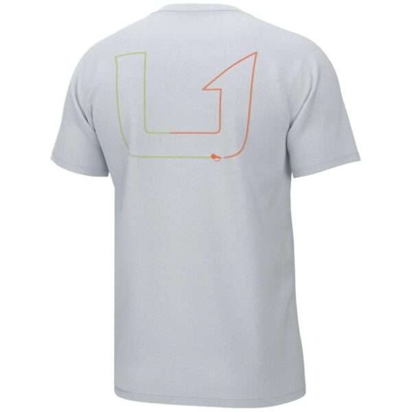 Huk Fly Line Short Sleeve Shirt White M