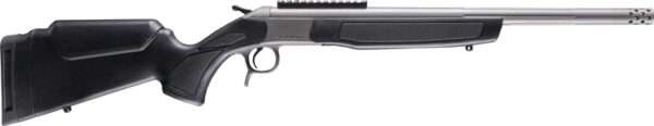 CVA SCOUT TD V3 360 BH 20" - STAINLESS/BLACK SYNTHETIC