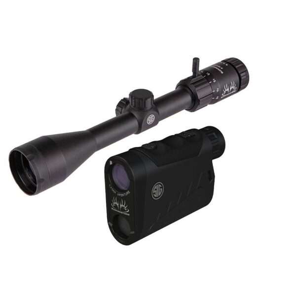 Sig Sauer Buckmaster Combo 1500 LRF Rangefinder & 3-12x44mm Rifle Scope