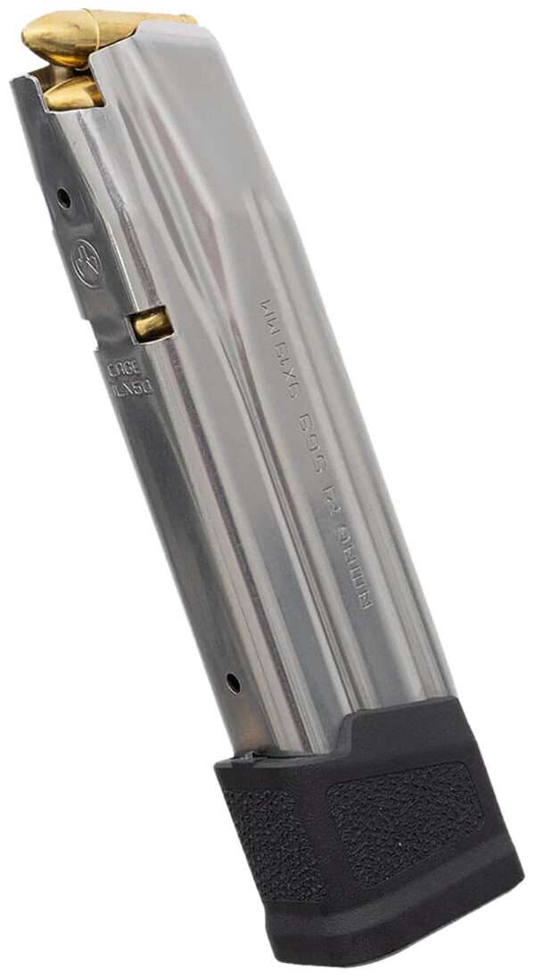 Magpul MAG1465-SST AMAG  21rd 9mm Fits Sig P320 Silver/Black Stainless Steel/Polymer