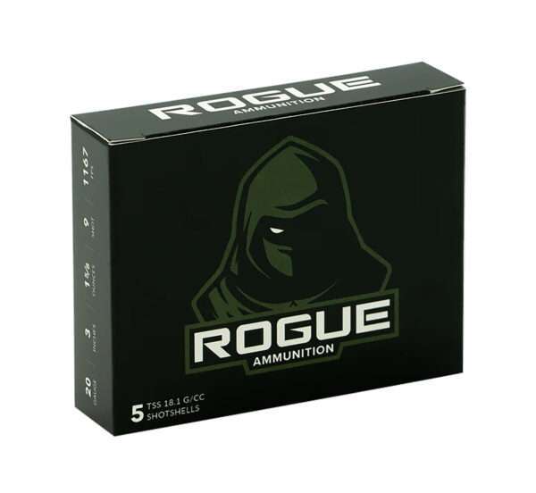 Rolling Thunder Game Call RA-TSS-20-3-158-9 Rogue  20Gauge 3" 1 5/8oz 9Shot 5 Per Box/20 Case