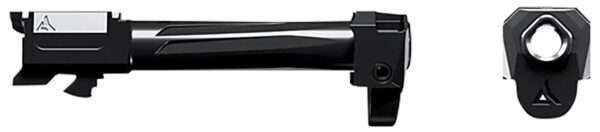 Radian Weapons R0842 Ramjet & Afterburner Combo 9mm Luger Compatible w/Glock 43, Black Stainless Steel
